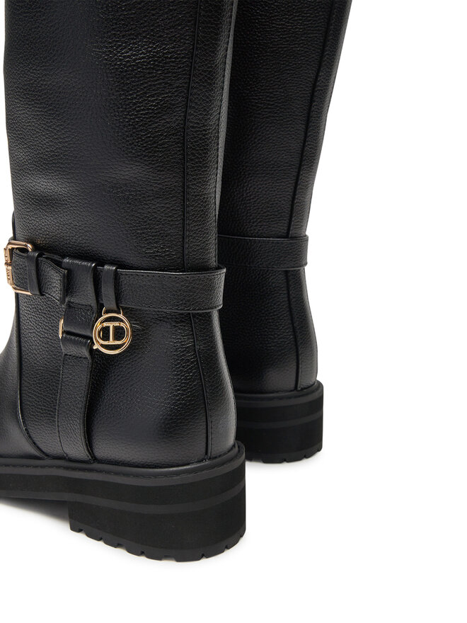 TWINSET Botas de equitación TWINSET 242TGT172 Negro