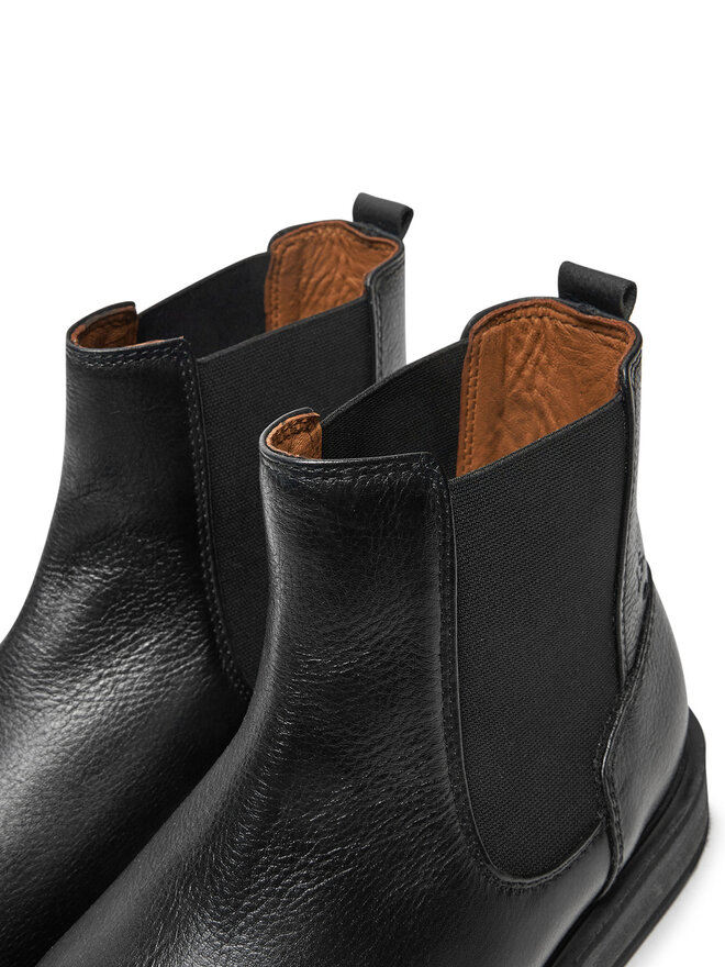 Josef Seibel Kotníková obuv s elastickým prvkem Josef Seibel Bradley 31603 Černá