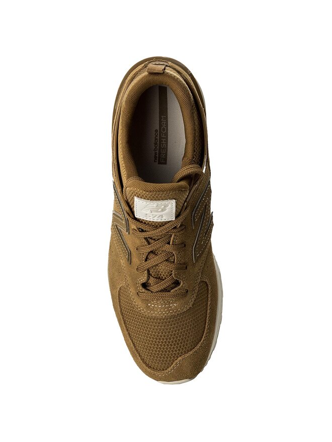 Sneakers New Balance MS574FSB Marron chaussures