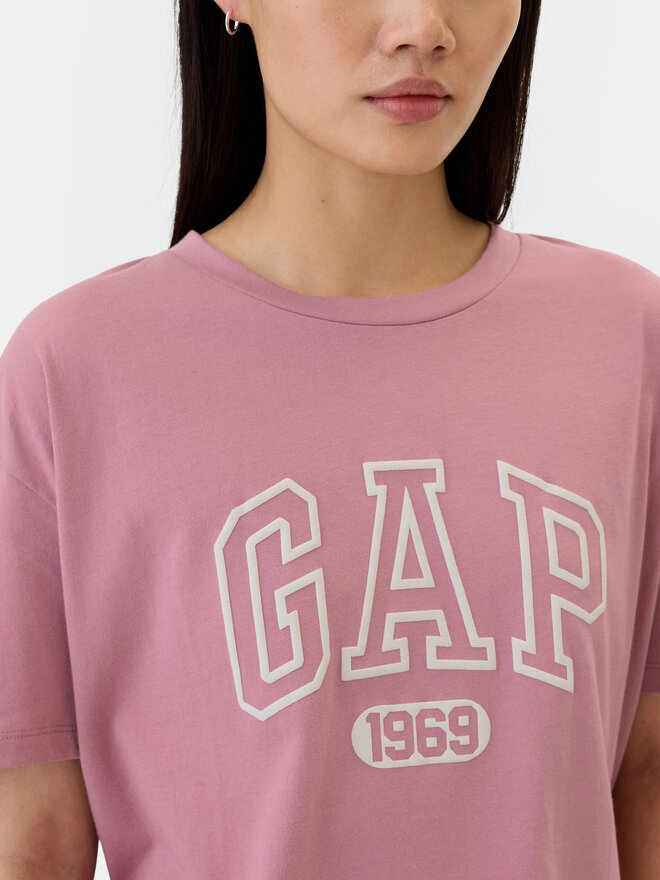Gap Gap Футболка 500012-03 Рожевий Oversize