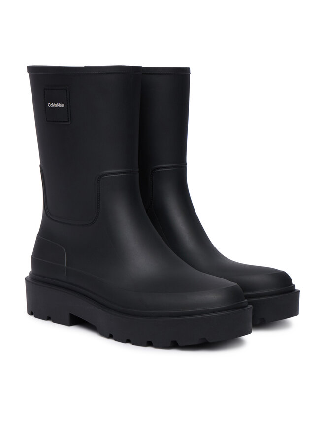 Calvin Klein Gummistiefel Calvin Klein Combat Rain Boot HM0HM02243 Schwarz