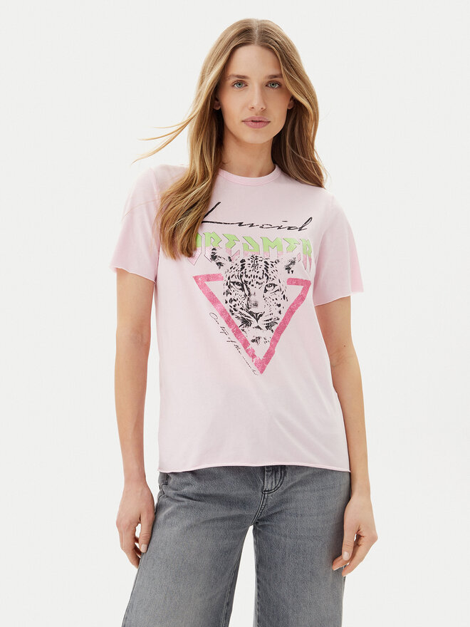 ONLY ONLY Camiseta Lucy 15307412 Rosa Regular Fit