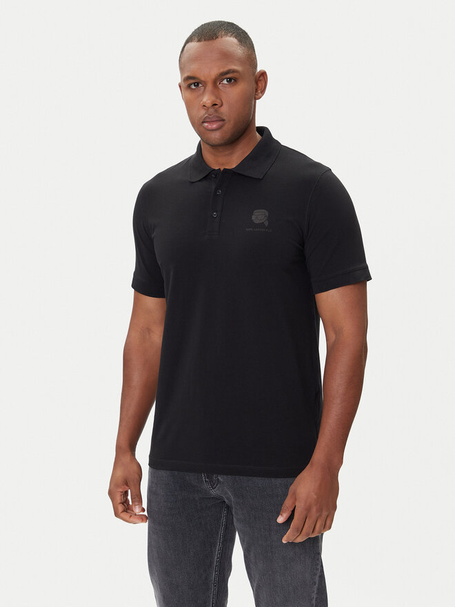 KARL LAGERFELD KARL LAGERFELD Polo 745015 554221 Negro Regular Fit