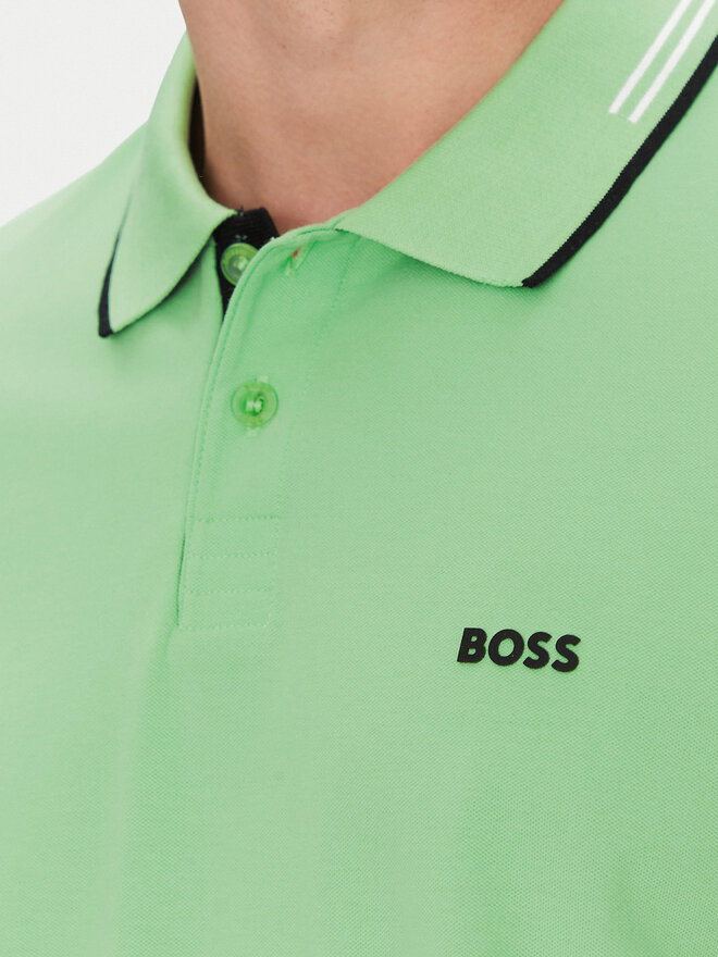 BOSS BOSS Poloshirt Paul 50506193 Grün Slim Fit