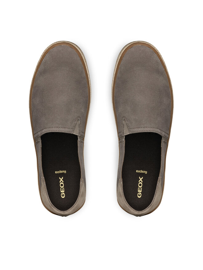 Geox Espadrilky Geox U Pantelleria U55DWA 000NB C1018 Šedá