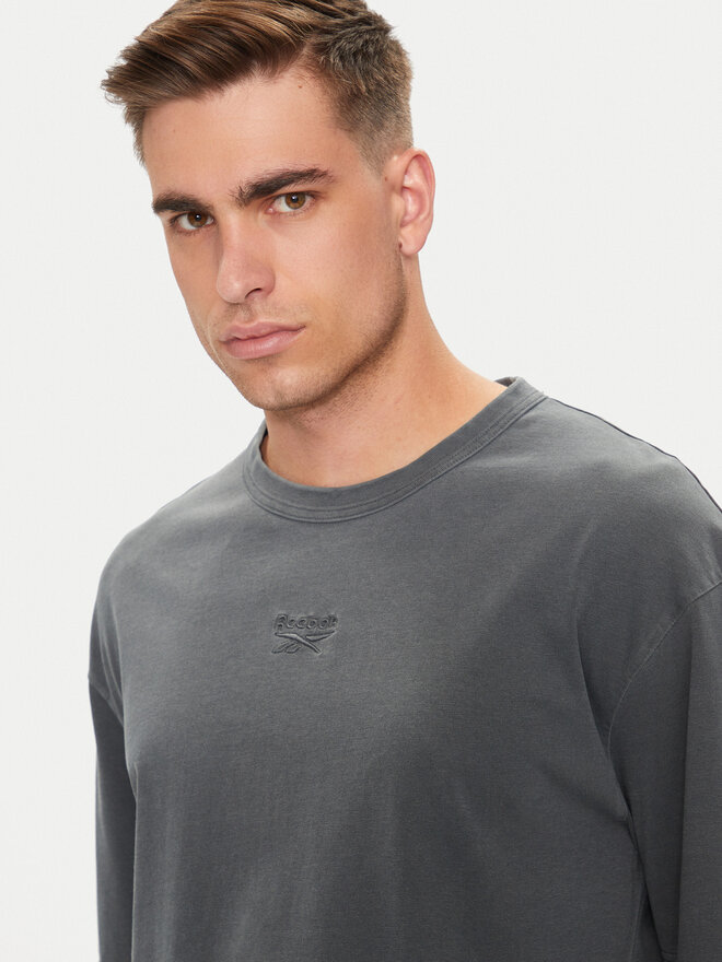 Reebok Reebok Marškinėliai Identity Washed 100200155 Pilka Relaxed Fit