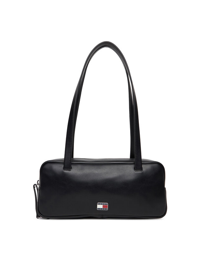 Tommy Jeans Handtasche Tommy Jeans Tjw City Shoulder Bag AW0AW18075 Schwarz