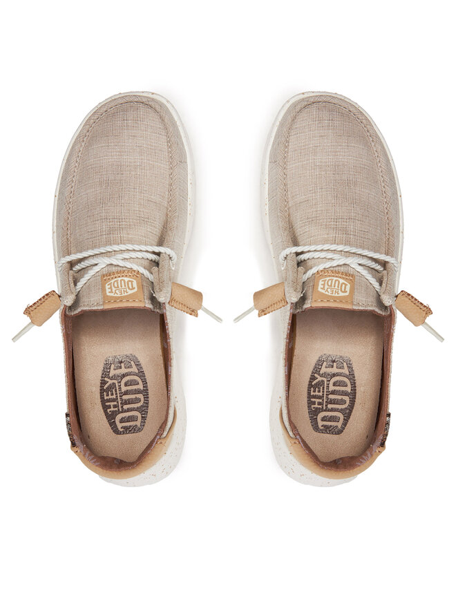 Hey Dude Halbschuhe Hey Dude Wendy Peak Woven 40413-106 Beige