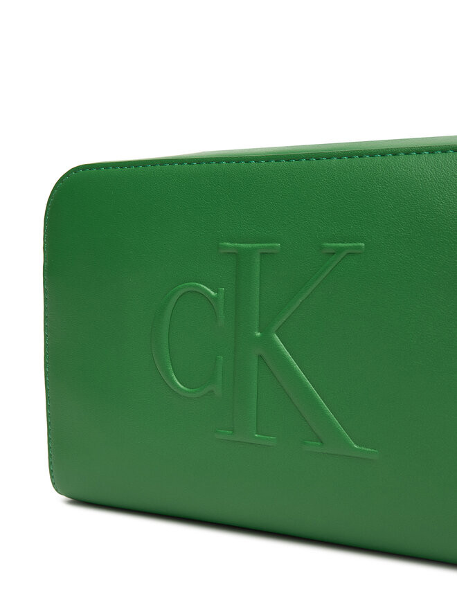 Calvin Klein Jeans Handtasche Calvin Klein Jeans Sculpted Ew Camera Bag LV04K3036G Grün