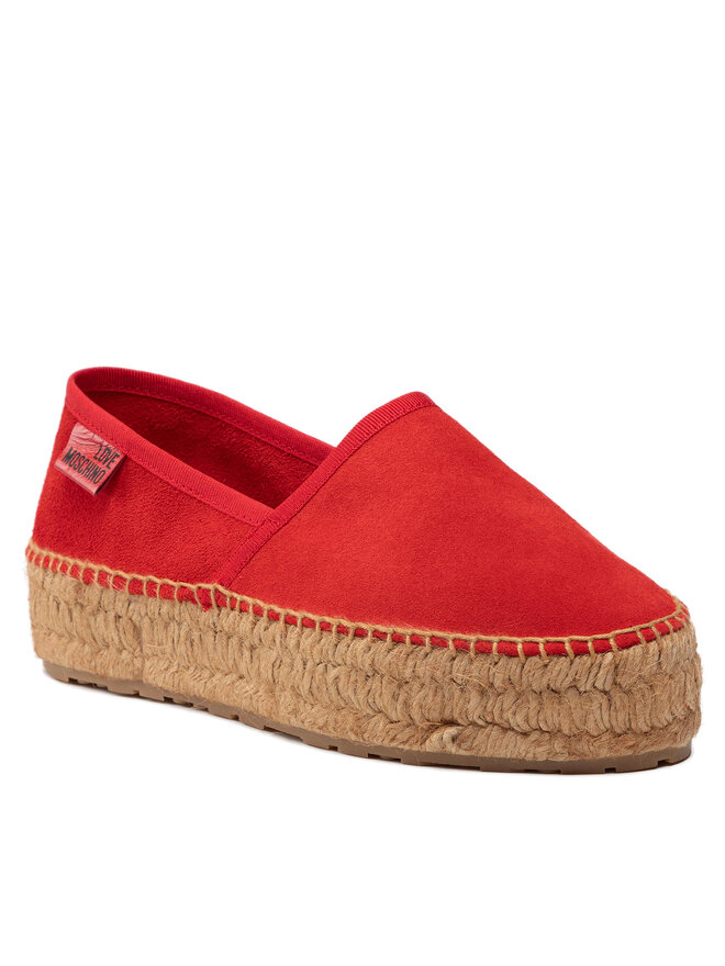 LOVE MOSCHINO Εσπαντρίγιες LOVE MOSCHINO JA10063G1EIG0500 Κόκκινο