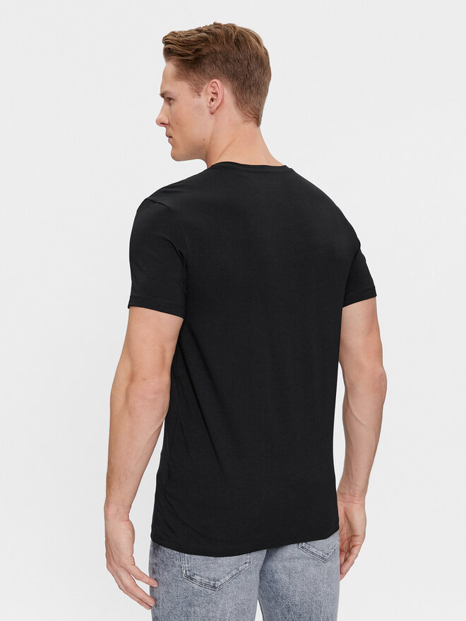 Guess Guess 2er-Set T-Shirts Caleb U97G03 KCD31 Schwarz Regular Fit