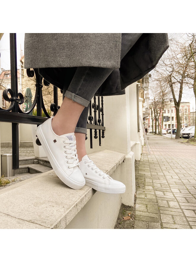 Big Star Shoes Plátěnky Big Star Shoes V274869 Bílá