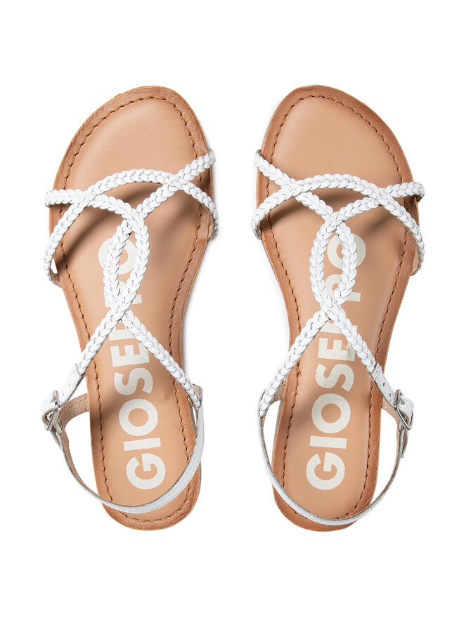 Sandaal Gioseppo Women Killeen White | De Schoenenfabriek