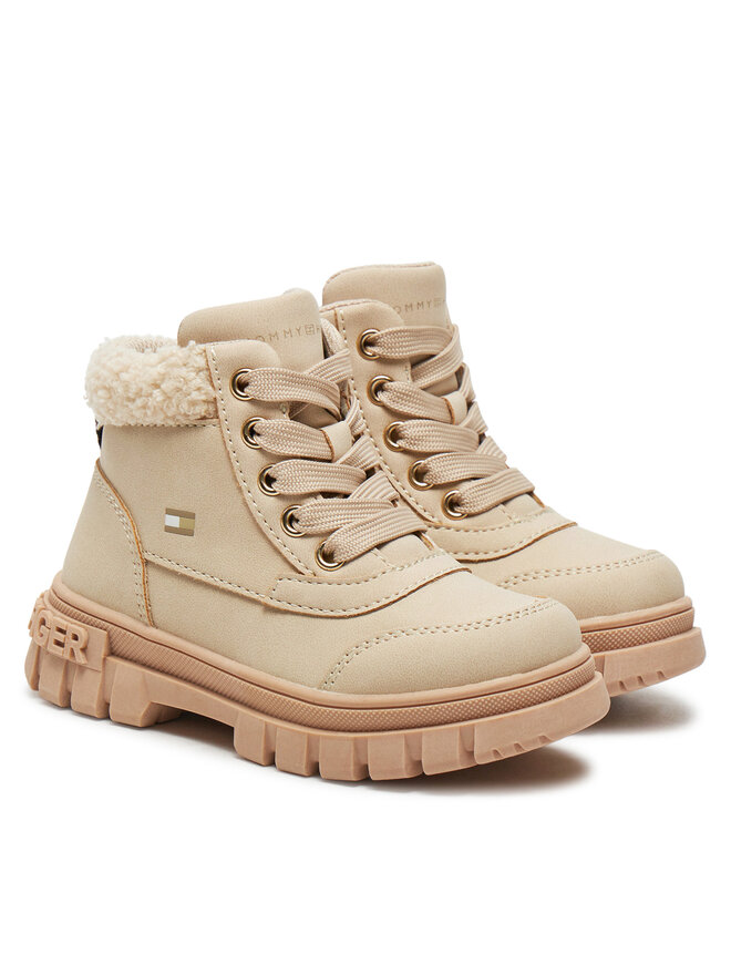 Tommy Hilfiger Botas Tommy Hilfiger Lace-Up Bootie T1A5-33597-1628 M Beis