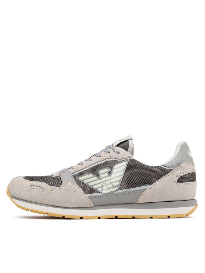 Emporio armani suede trainers 2025