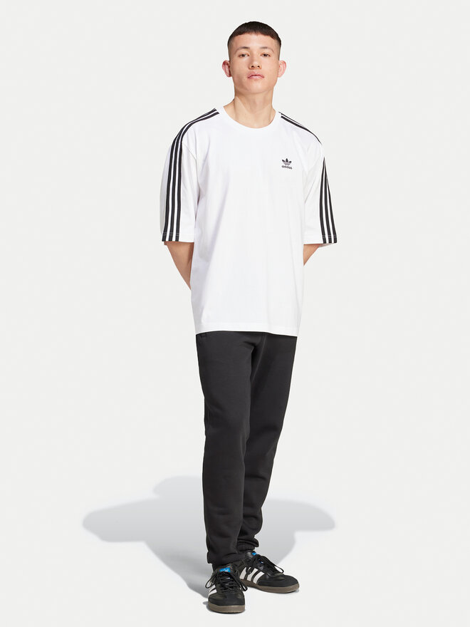 adidas adidas Marškinėliai adicolor IZ2474 Balta Oversize