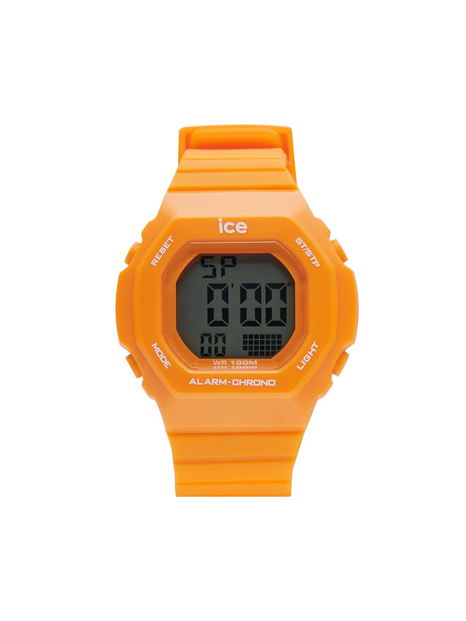 Ice-Watch Ročna ura Ice-Watch Digit Retro 22102 Oranžna