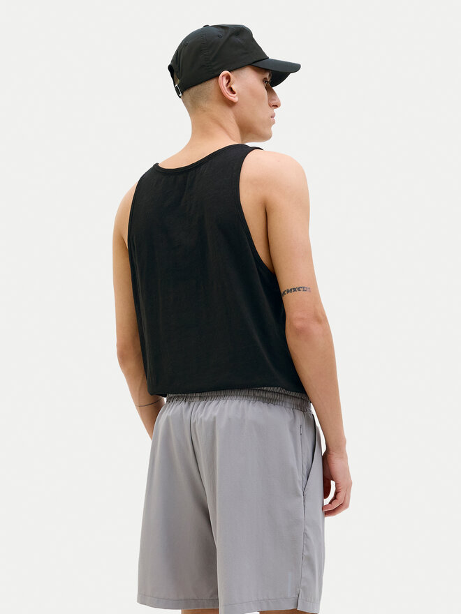 Jack&Jones Jack&Jones Tank top marškinėliai Varenna 12273165 Juoda Regular Fit