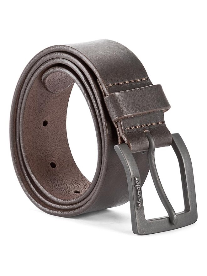 Wrangler Ζώνη Ανδρική Wrangler Kabel Buckle W00108185 85 Καφέ