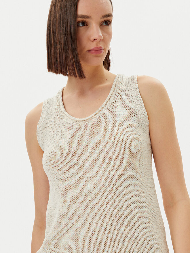 Marc O'Polo Marc O'Polo Top 503 5136 63029 Beige Slim Fit