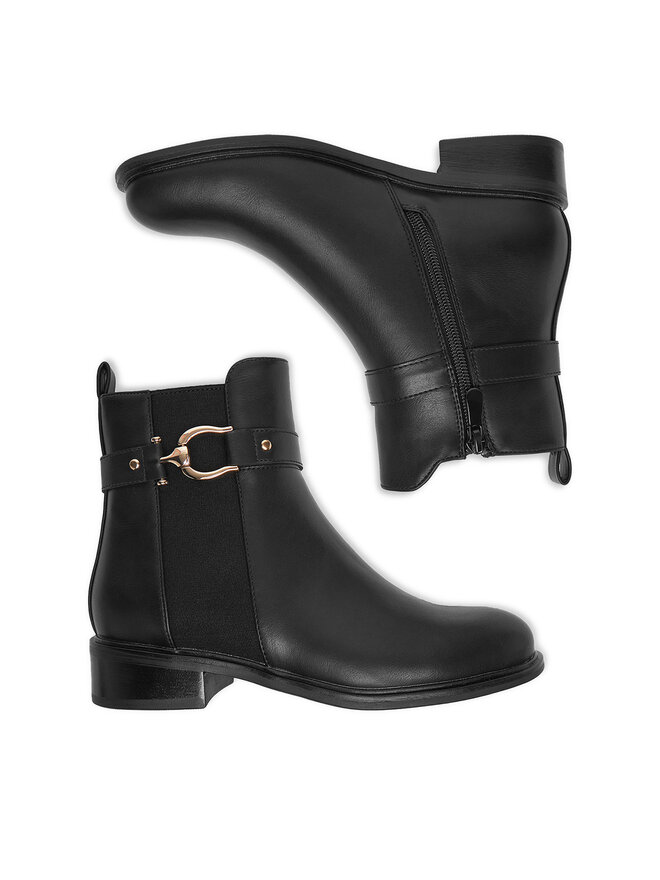 DeeZee Botine DeeZee HX20207-291 Negru