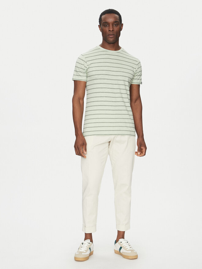 INDICODE INDICODE T-Shirt Inrima 41-168 Πράσινο Regular Fit
