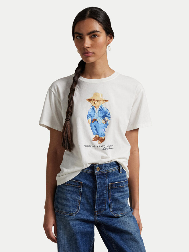 Polo Ralph Lauren Polo Ralph Lauren Футболка 211959104 Білий Regular Fit