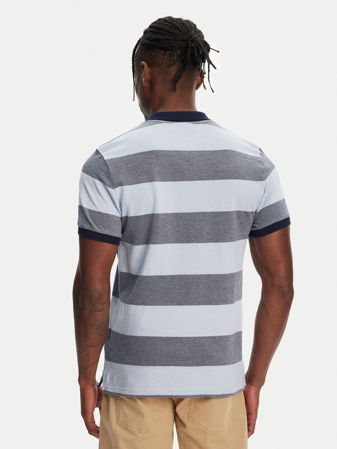 Robe di Kappa Robe di Kappa Поло Ming 64126KW Голубий Slim Fit