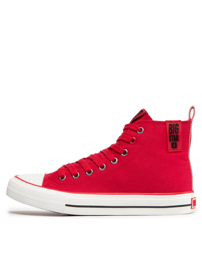 Big Star Shoes Trampki Big Star Shoes JJ274128 Czerwony