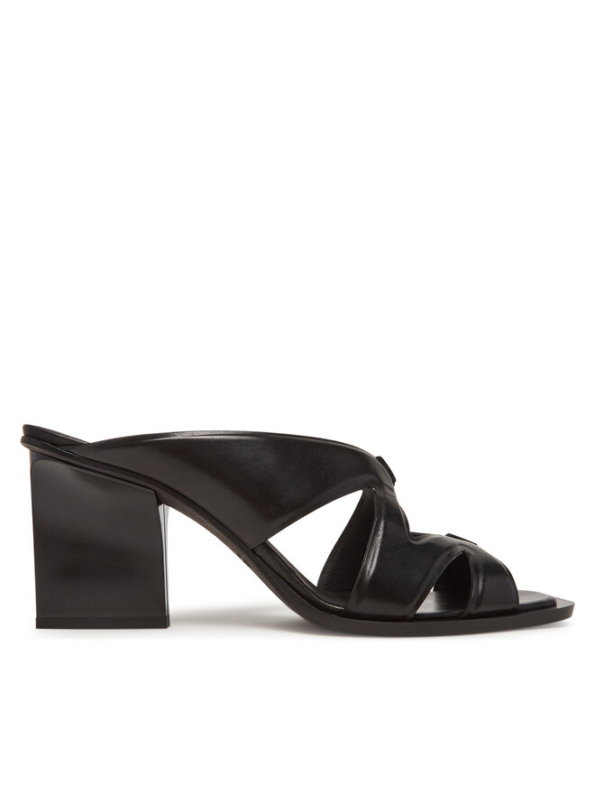 Max Mara Παντόφλες Max Mara Doublewedge 2514521112600 Μαύρο