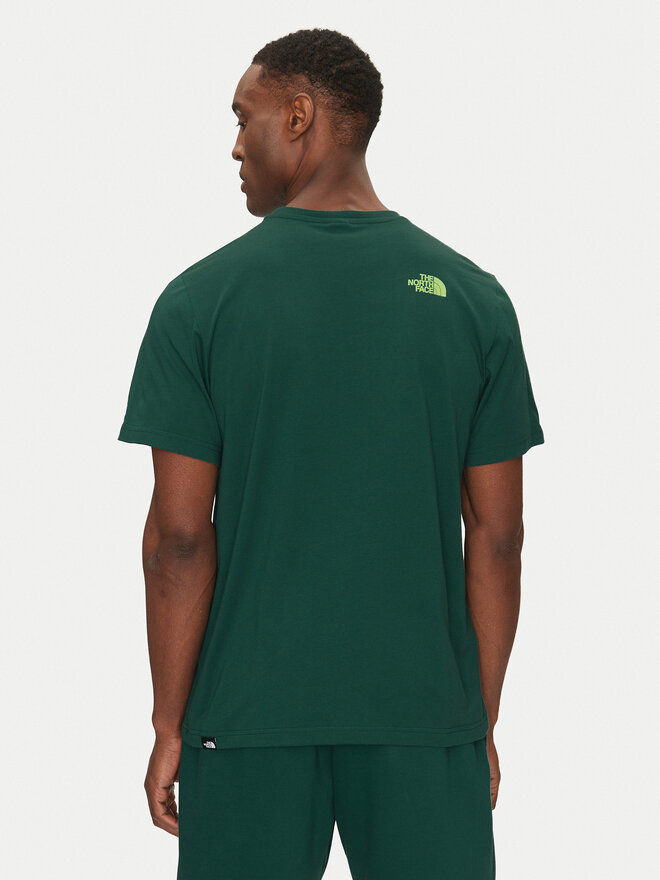 The North Face The North Face Marškinėliai Easy NF0A8A6C Žalia Regular Fit