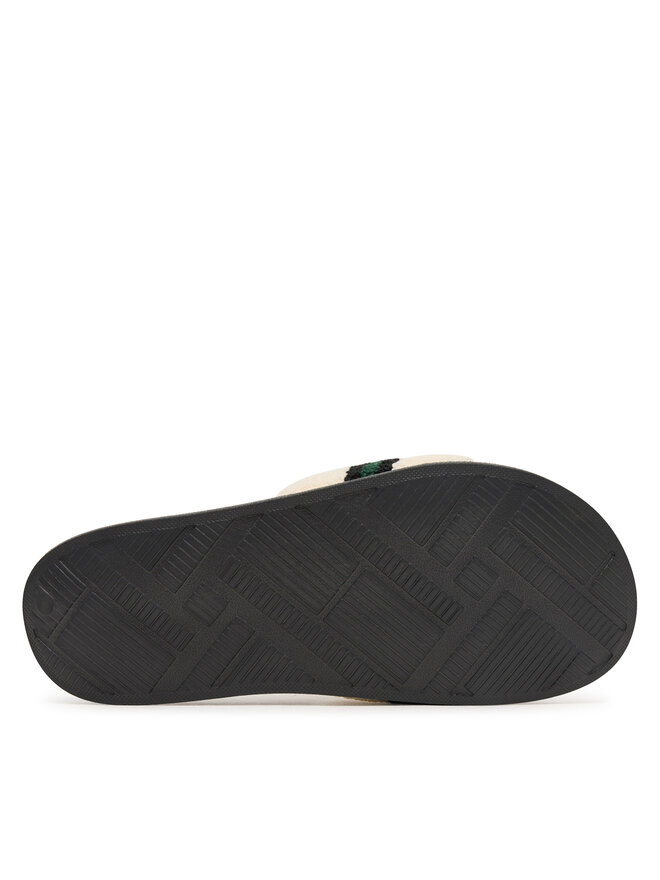 Tommy Hilfiger Pantoletten Tommy Hilfiger Hilfiger Towelling Pool Slide FM0FM06007 Creme
