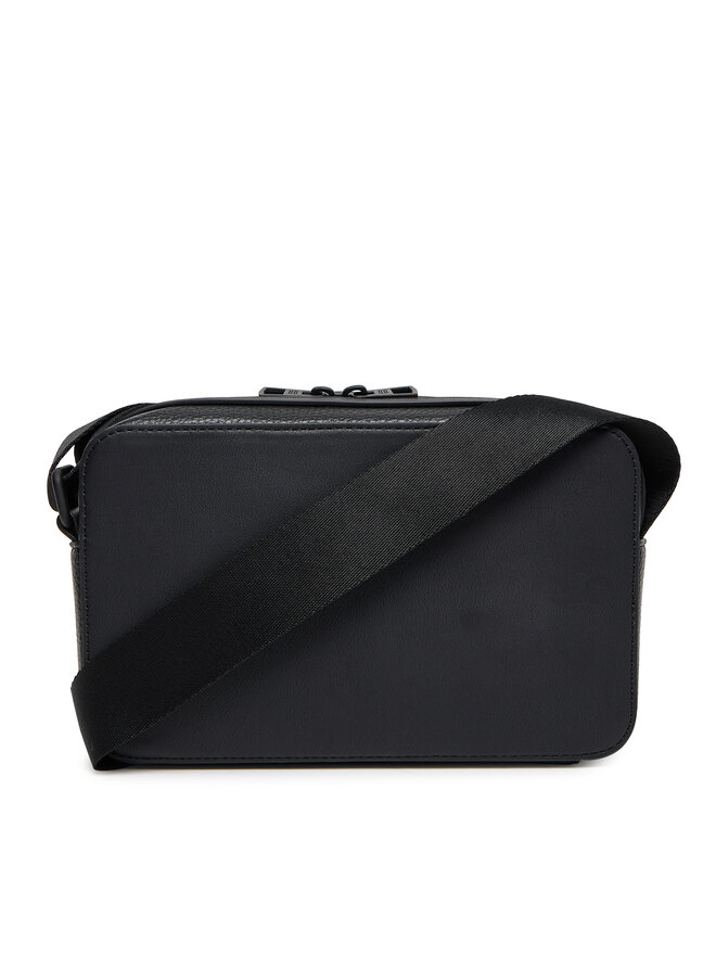 Tommy Hilfiger Umhängetasche Tommy Hilfiger Th Monogram Ew Reporter AM0AM13837 Schwarz
