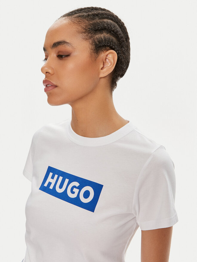 HUGO Hugo T-Shirt Classic 50510772 Weiß Regular Fit