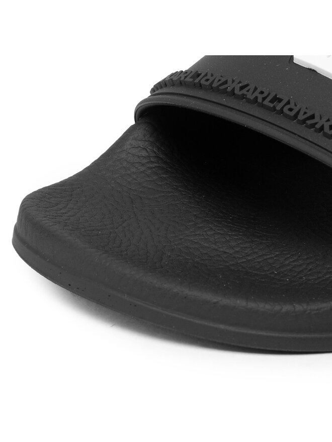 KARL LAGERFELD Şlapi KARL LAGERFELD KL70004 Negru