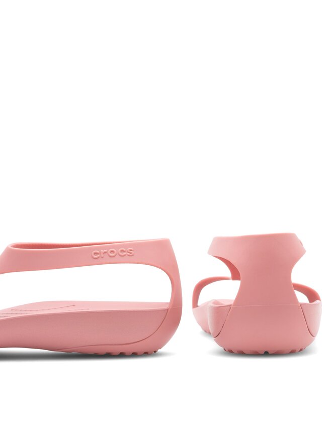 Crocs Sandały Crocs SERENA SANDAL 205469-682 Różowy