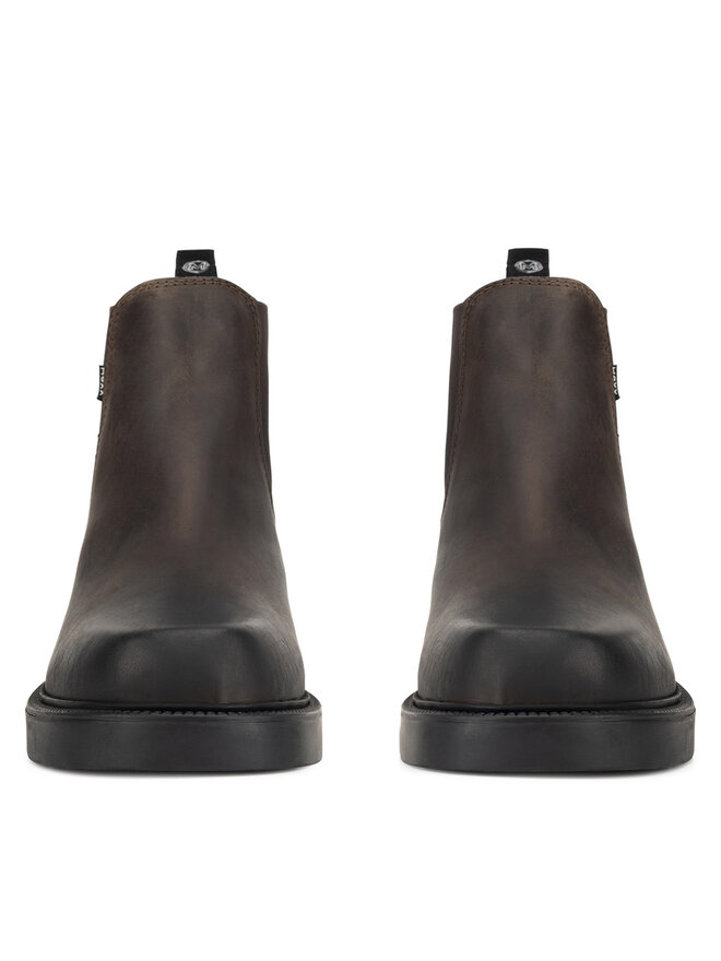 MEXX Kotníková obuv s elastickým prvkem MEXX MW-2401-01 MI08 Hnědá