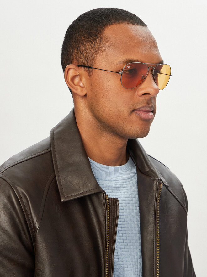 Ray-Ban Сонцезахисні окуляри Ray-Ban 0RB3025 Срібний
