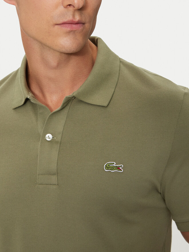 Lacoste Lacoste Poloshirt PH4012 Khakifarben Slim Fit