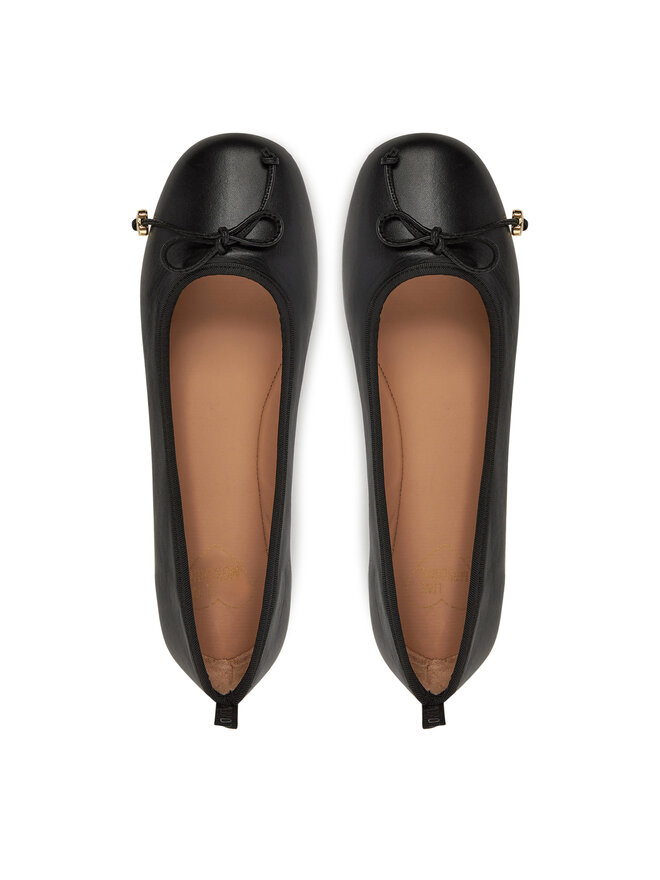 LOVE MOSCHINO Baleriny LOVE MOSCHINO JA11051G0MIE0000 Czarny