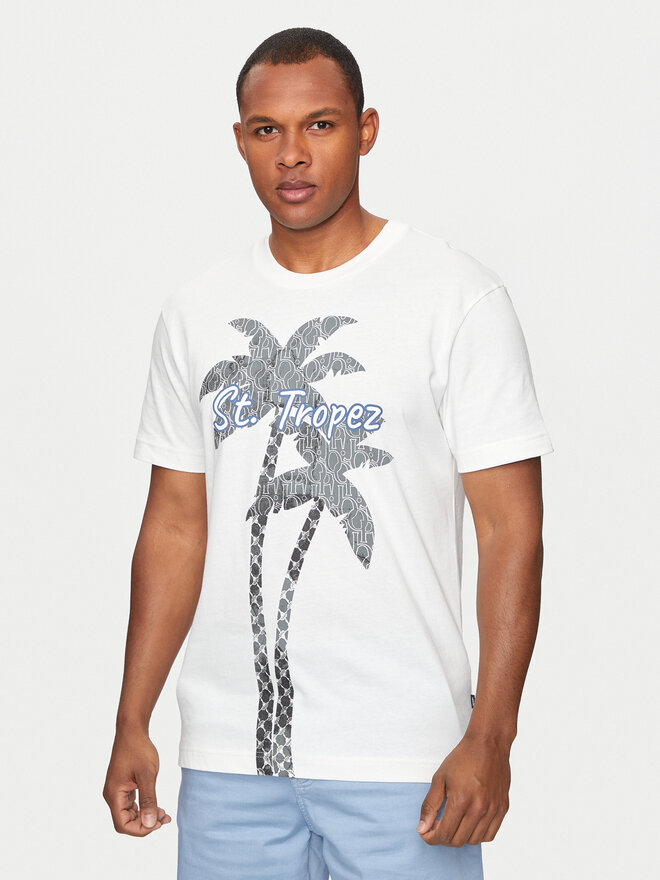 JOOP! JOOP! Camiseta 34Bardo 30041249 Beis Modern Fit