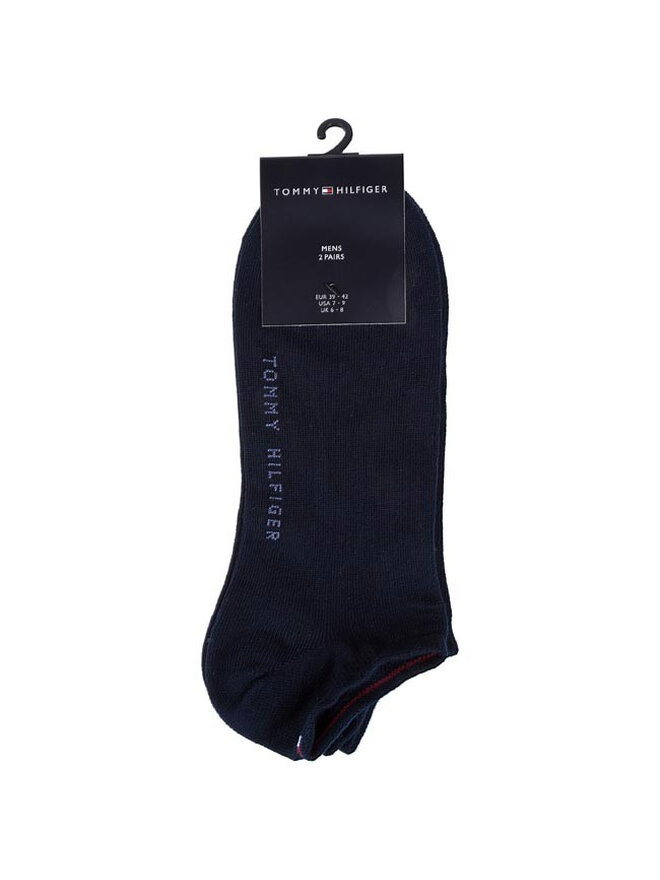 Tommy Hilfiger 2 pares de calcetines cortos unisex Tommy Hilfiger 342023001 Azul marino