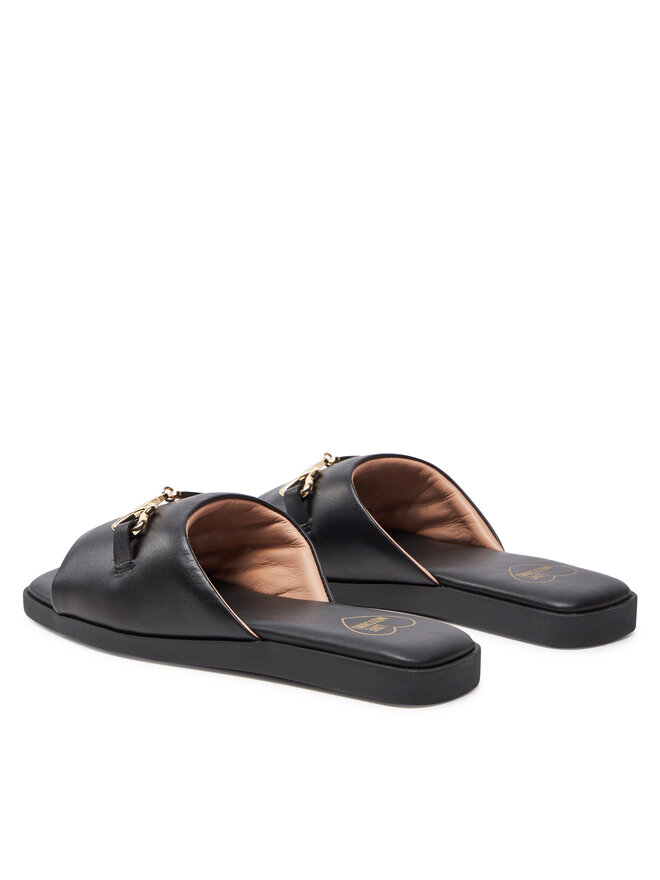 LOVE MOSCHINO Şlapi LOVE MOSCHINO JA28382G0IIA0000 Negru