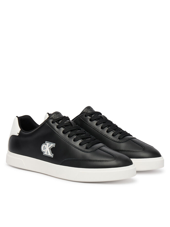 Calvin Klein Sneakers Calvin Klein Low Prof Cupsole Emb Lth HM0HM02124 Schwarz