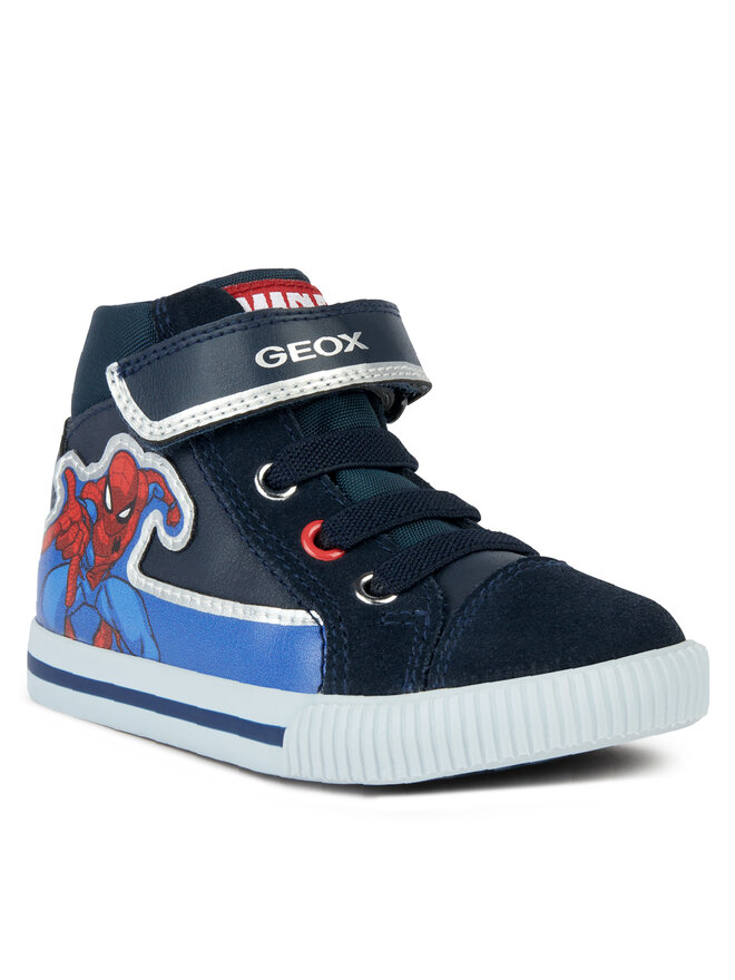 Geox Sneakersy Geox SPIDER-MAN B Kilwi Boy B36A7D 08554 C4226 M Tmavomodrá