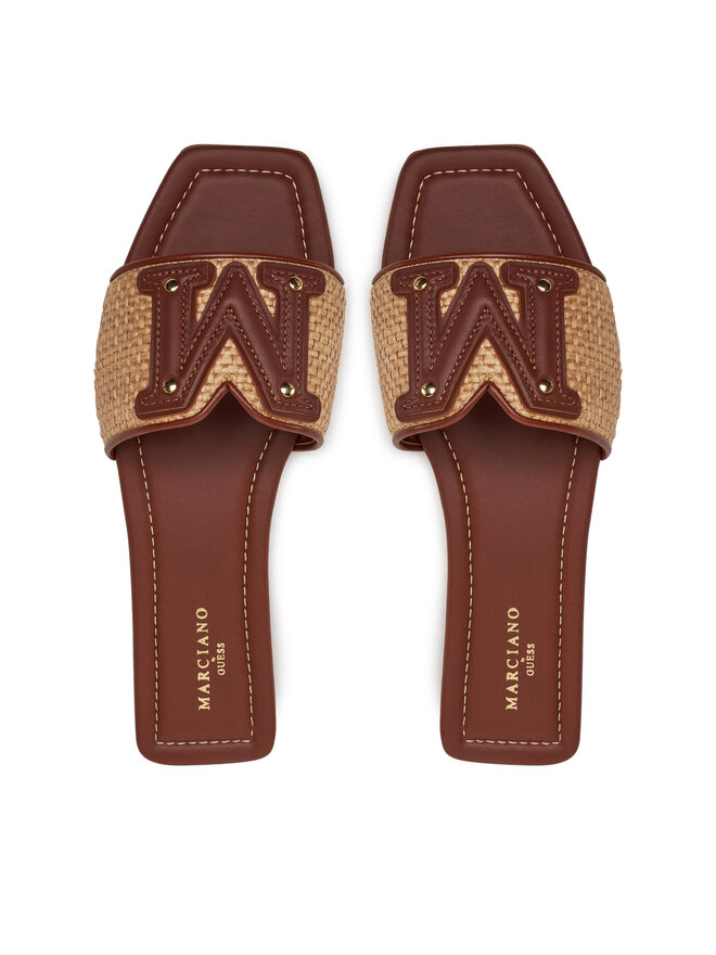 Marciano Guess Klapki Marciano Guess 5GGZ39 7329A Brązowy