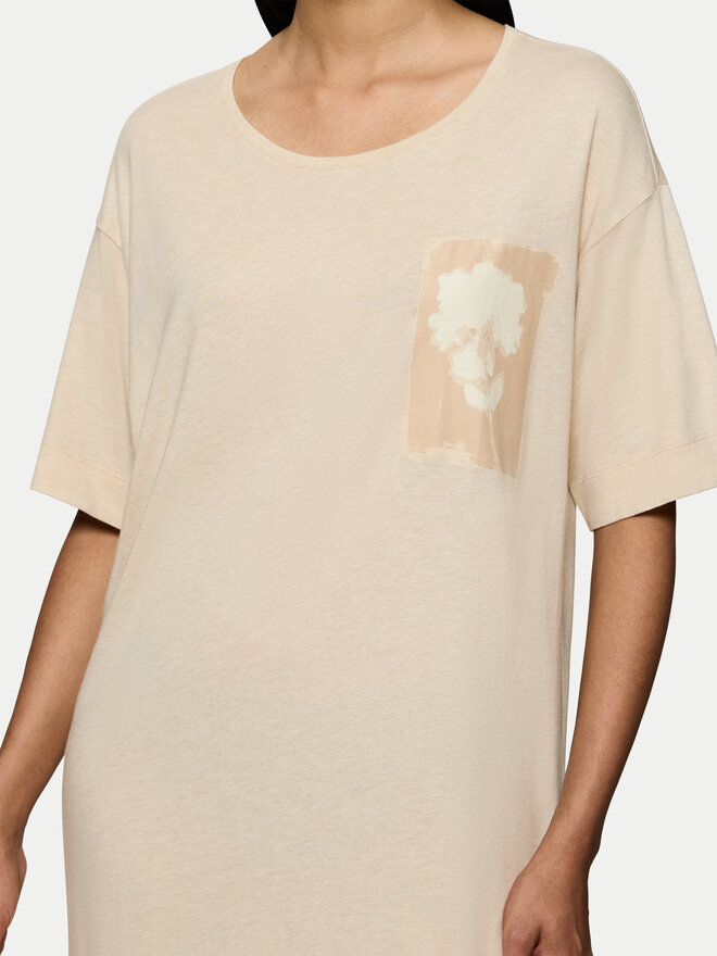 Triumph Triumph Naktiniai marškiniai Endless Comfort 10222570 Smėlio Relaxed Fit