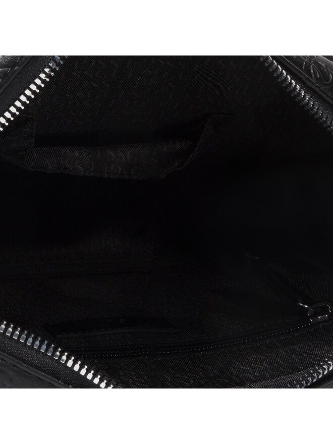 Guess Maža rankinė Guess Dan Logo (Embossed) HMDNLE P0226 Juoda