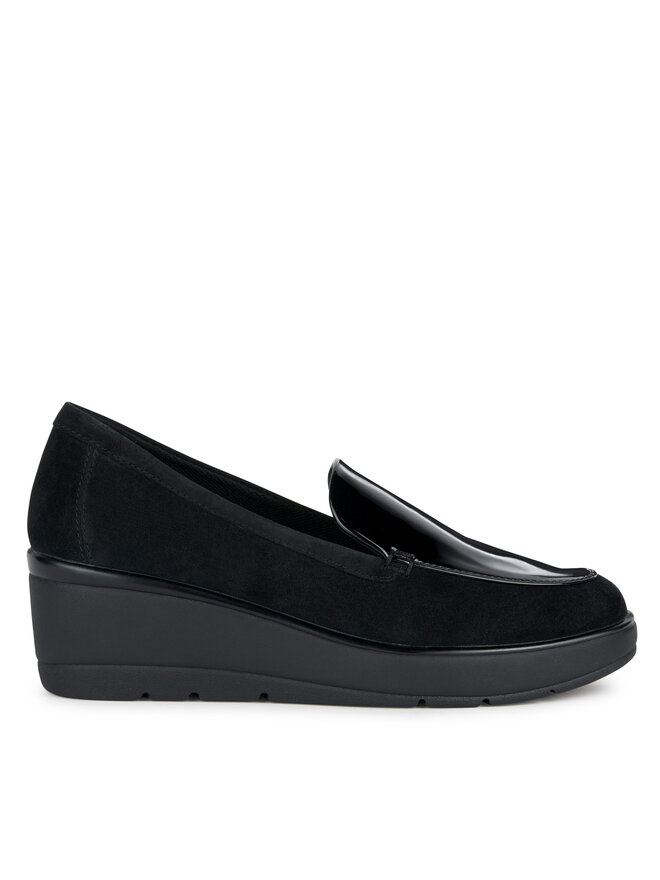 Geox Poltopánky Geox D Ilde D36RAB 022HH C9999 Čierna