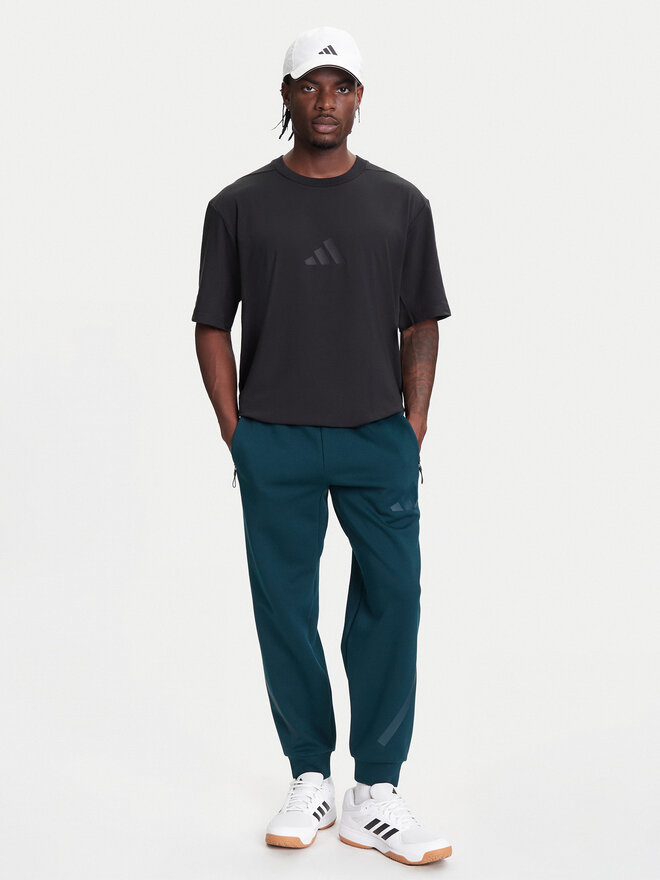 adidas adidas Marškinėliai Z.N.E. JJ1151 Juoda Loose Fit
